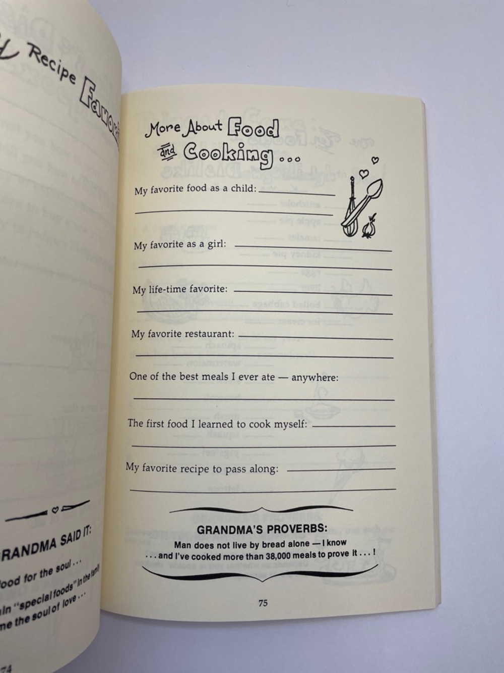 NWT Vintage “Grandma Was Quite a Girl" Heirloom Book. - Picture 12 of 12